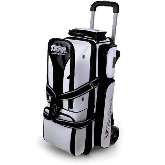 Storm 2 Ball Rolling Thunder Signature Bowling Bag - White/Blue