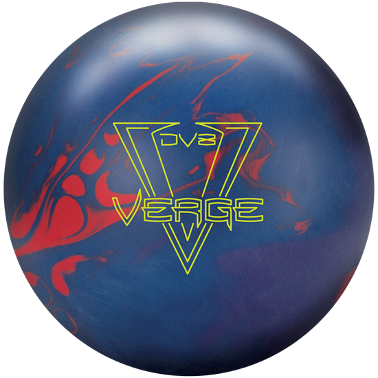 Navy/Purple/Crimson 12lbs DV8 Verge Bowling Ball 