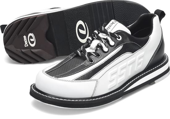 Picture of Dexter Mens SST 6 Hybrid LE White Black Left Hand Bowling Shoes