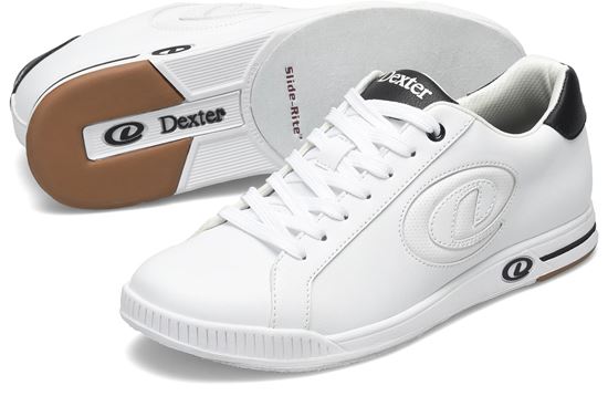 Picture of Dexter Mens Nash Navy Tan Bowling Shoes