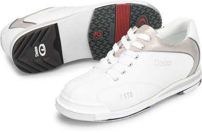 Picture of Dexter Women's SST 8 Pro White Champagne Bowling Shoes