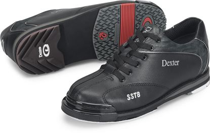 Picture of Dexter Women's SST 8 Pro Black Silver Bowling Shoes