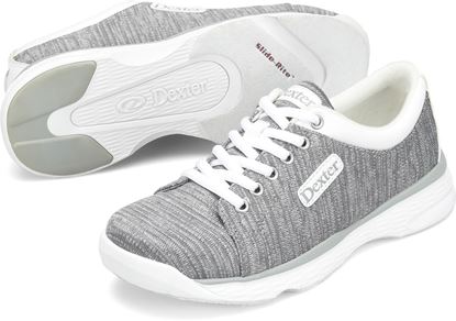 Picture of Dexter Women's Ainslee Grey Wide Bowling Shoes