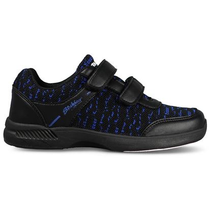 Picture of KR Strikeforce Youth Flyer Mesh Lite Black Royal Bowling Shoes
