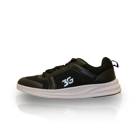 Picture of 3G Kicks II Black Unisex Bowling Shoes