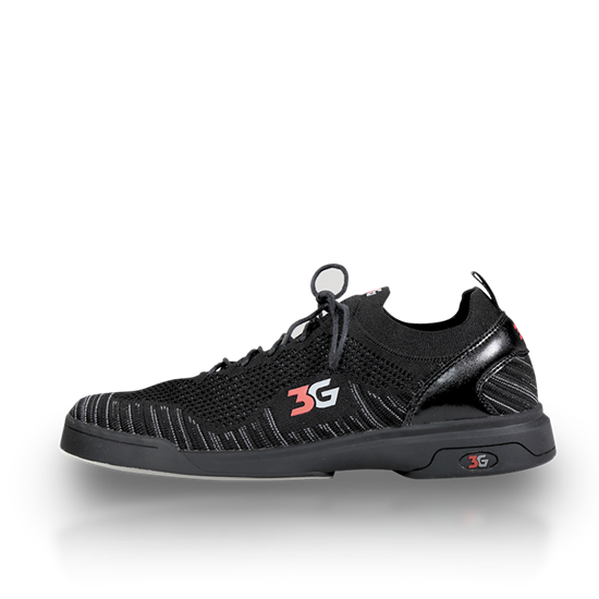 Picture of 3G Men's Ascent Black Right Hand Bowling Shoes