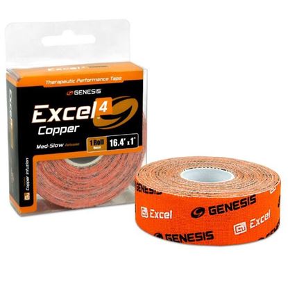 Picture of Genesis Excel Copper 4 Performance Tape Orange Roll