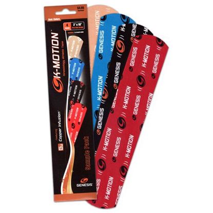 Picture of Genesis K Motion Tape Pre Cut Sample Pack 4 Pack