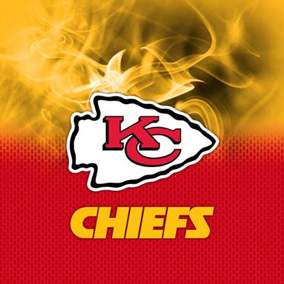 Picture of KR NFL Kansas City Chiefs On Fire Bowling Towel