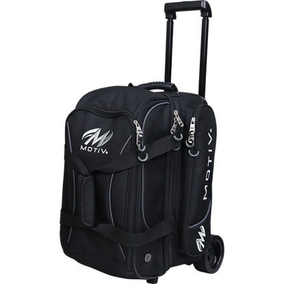 Picture of Motiv Velocity 2 Ball Double Roller Covert Black Bowling Bag
