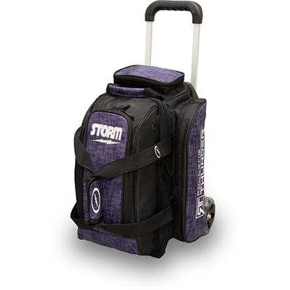 Picture of Storm Rolling Thunder 2 Ball Roller Abstract Purple Black Bowling Bag