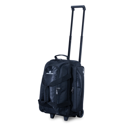 Picture of Brunswick Zone Double 2 Ball Roller Black Bowling Bag