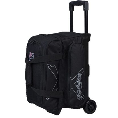 Picture of KR Hybrid X 2 Ball Double Roller Black Bowling Bag