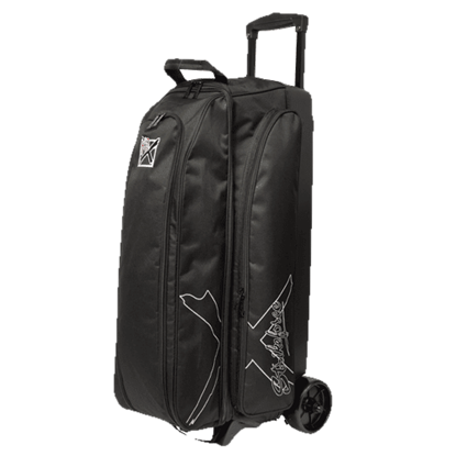 Picture of KR Hybrid 3 Ball Triple Roller Black Bowling Bag