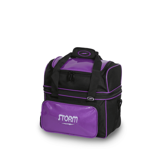 Picture of Storm 1 Ball Flip Tote Black Amethyst Bowling Bag