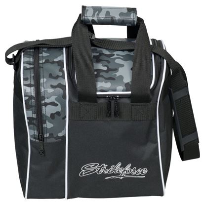 Picture of KR Rook 1 Ball Single Tote Grey Camo Bowling Bag