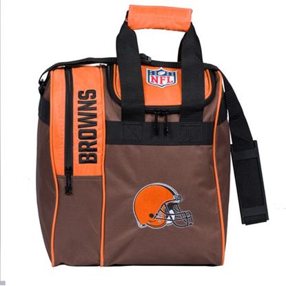 Picture of KR NFL 1 Ball Tote Cleveland Browns Bowling Bag