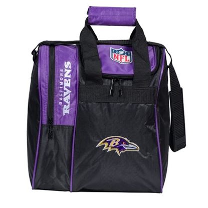 Picture of KR NFL 1 Ball Tote Baltimore Ravens Bowling Bag