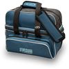 Picture of Storm 2 Ball Double Tote Deluxe Steel Blue Black Bowling Bag