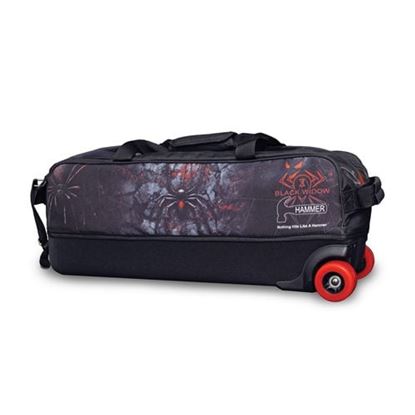 Picture of Hammer 3 Ball Triple Tote Black Widow 2.0 Bowling Bag